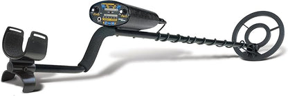 Bounty Hunter Quick Draw II Metal Detector - 3-Tone Audio, 9-Segment Target ID, Digital Coin Depth Indicator
