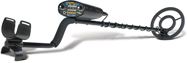 Bounty Hunter Quick Draw II Metal Detector - 3-Tone Audio, 9-Segment Target ID, Digital Coin Depth Indicator