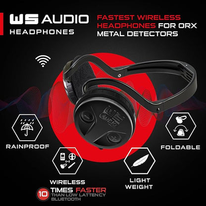 XP ORX Metal Detector with 9" Multi-Frequency Coil & Wired/Wireless Headphones