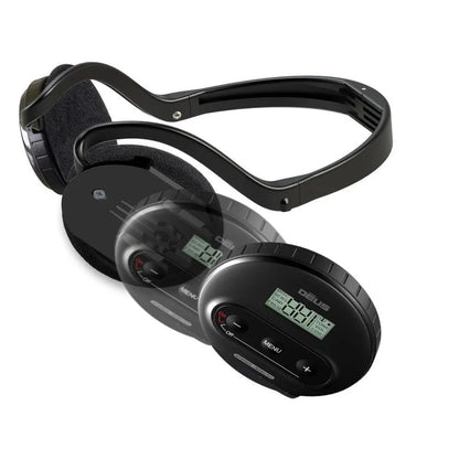 DEUS Lite Metal Detector – X35 28cm (11") Coil, S-Telescopic Lite Stem & WS4 Headphones