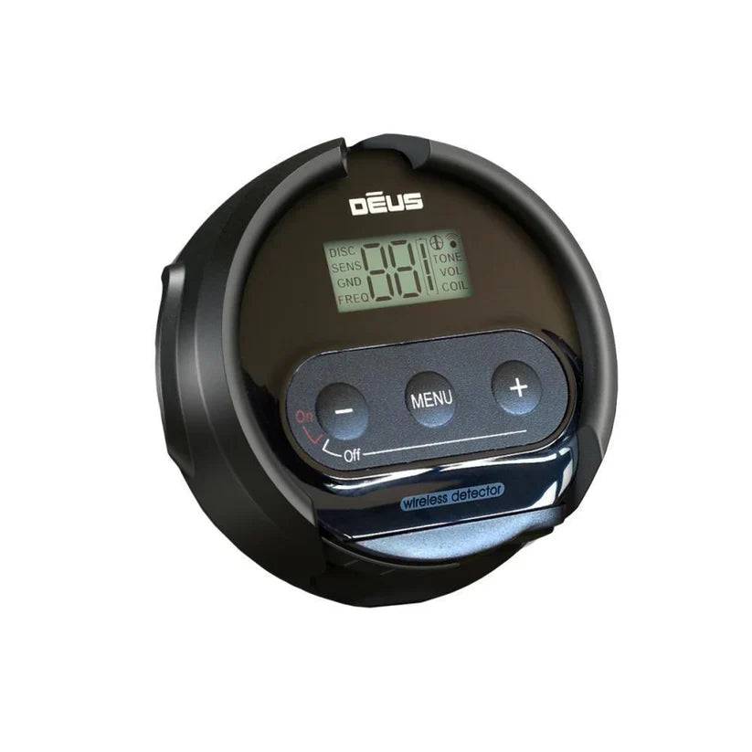 DEUS Lite Metal Detector – X35 28cm (11") Coil, S-Telescopic Lite Stem & WS4 Headphones