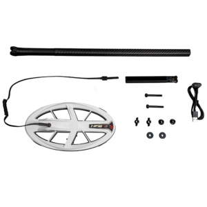 XP HF2 New High Power Precision WaterProof Coil With Carbon Fiber Lower Shaft and Coil Cover For Deus II Metal Detector