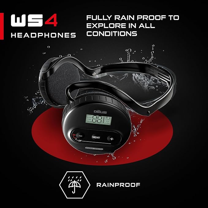 XP WS4 Wireless Headphones for XP DEUS Metal Detector