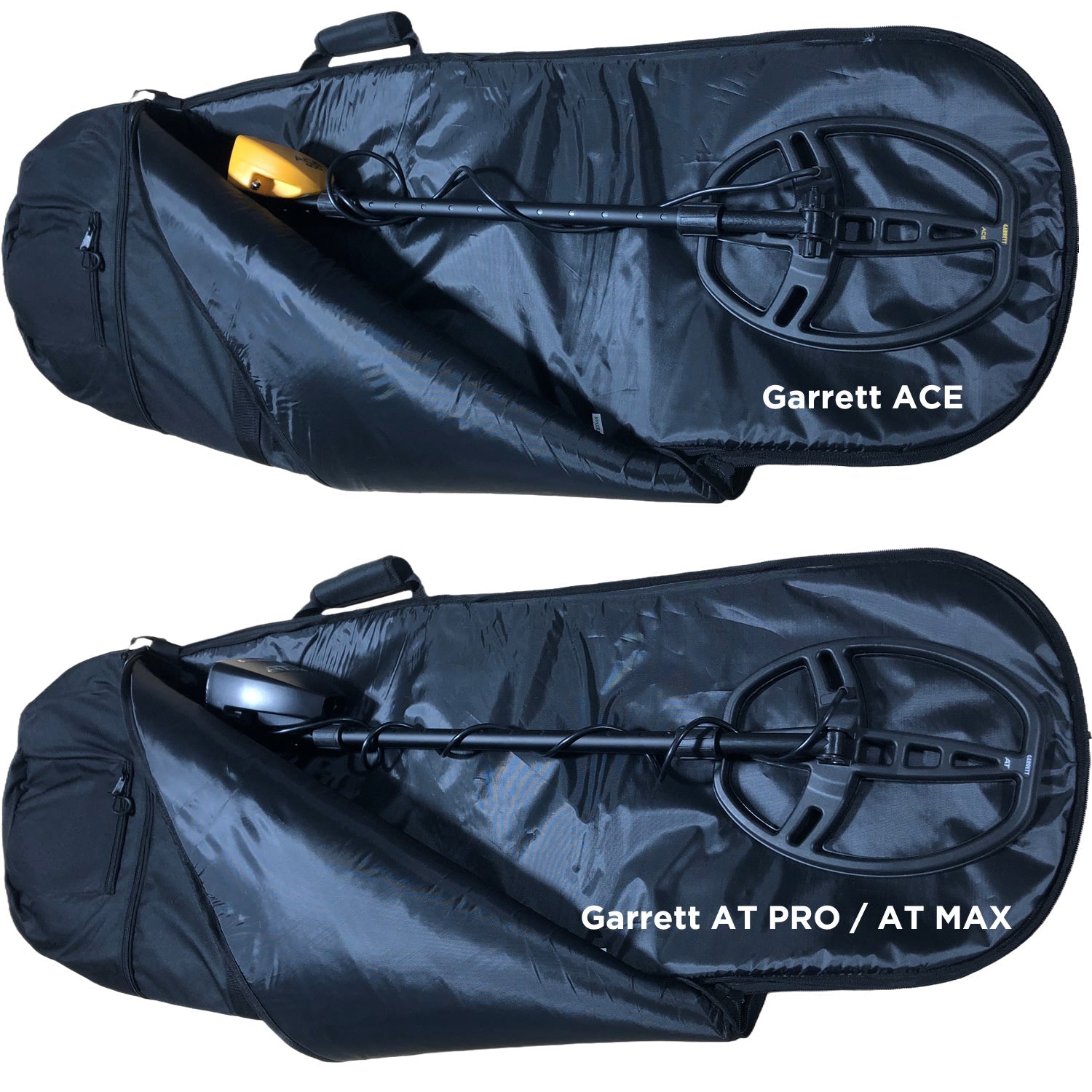 DragonXT 53" XL Padded Metal Detector Carry Bag – Black Travel Case