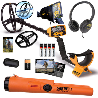 Garrett ACE 400 Metal Detector with Pro-Pointer AT Waterproof Pinpointer