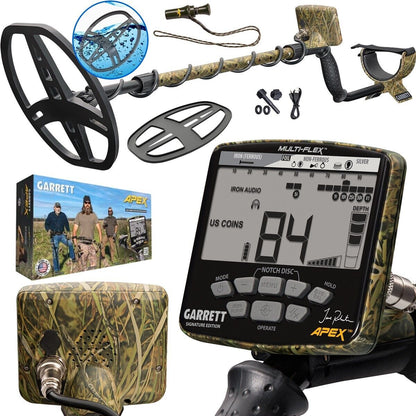 Garrett ACE APEX RAIDER Jase Robertson CAMO Edition
