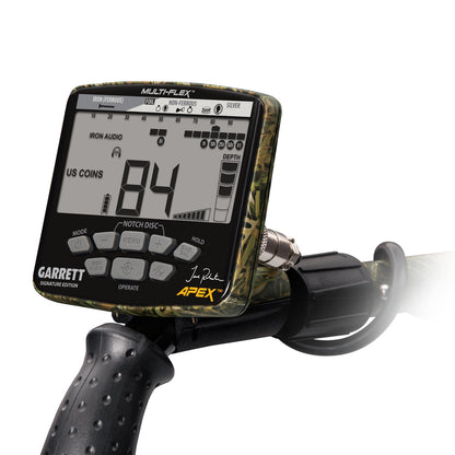 Garrett ACE APEX VIPER Multi-Frequency Metal Detector - Z-Lynk Wireless Headphones, Pro-Pointer AT Z-Lynk, Coil Cover