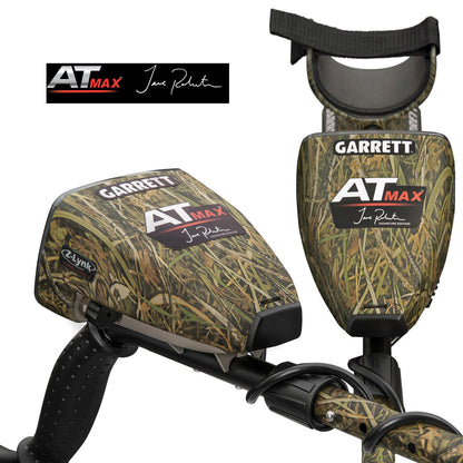 Garrett AT MAX Jase Robertson Edition Metal Detector – Waterproof with Pro-Pointer AT Z-Lynk & Wireless Headphones