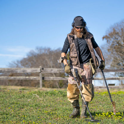 Garrett AT MAX Jase Robertson Edition Metal Detector – Waterproof with Pro-Pointer AT Z-Lynk & Wireless Headphones