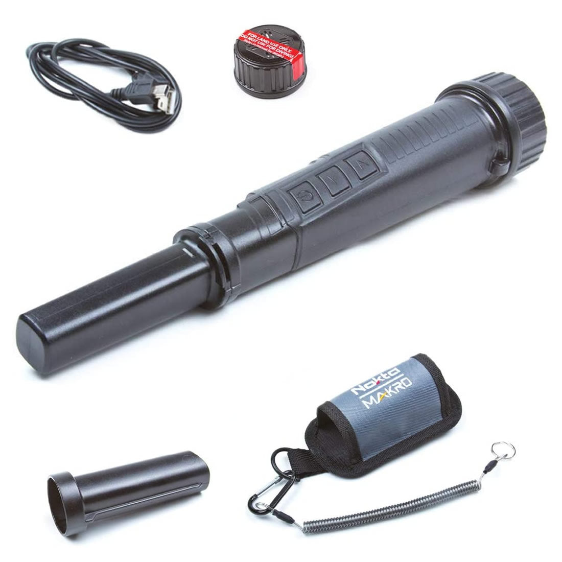 Nokta PulseDive Waterproof Pinpointer – Pulse Induction Technology with Holster