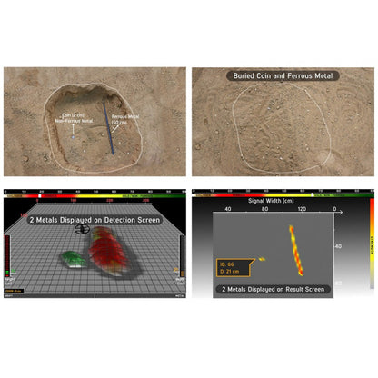 Nokta Makro Invenio Smart Metal Detector with 3D Imaging & Waterproof Coils