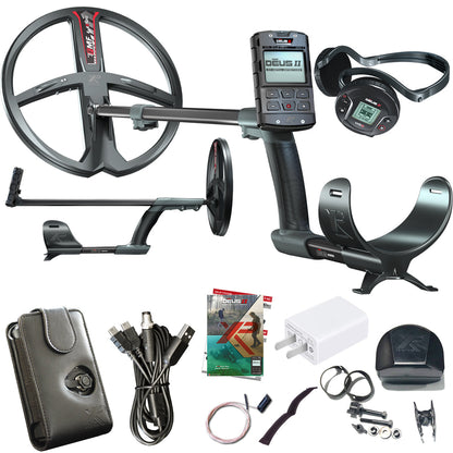 XP Deus II FMF Multi-Frequency Metal Detector with 11" Coil
