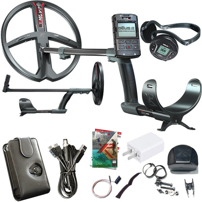 XP Deus II FMF Multi-Frequency Metal Detector with 13" x 11" Coil