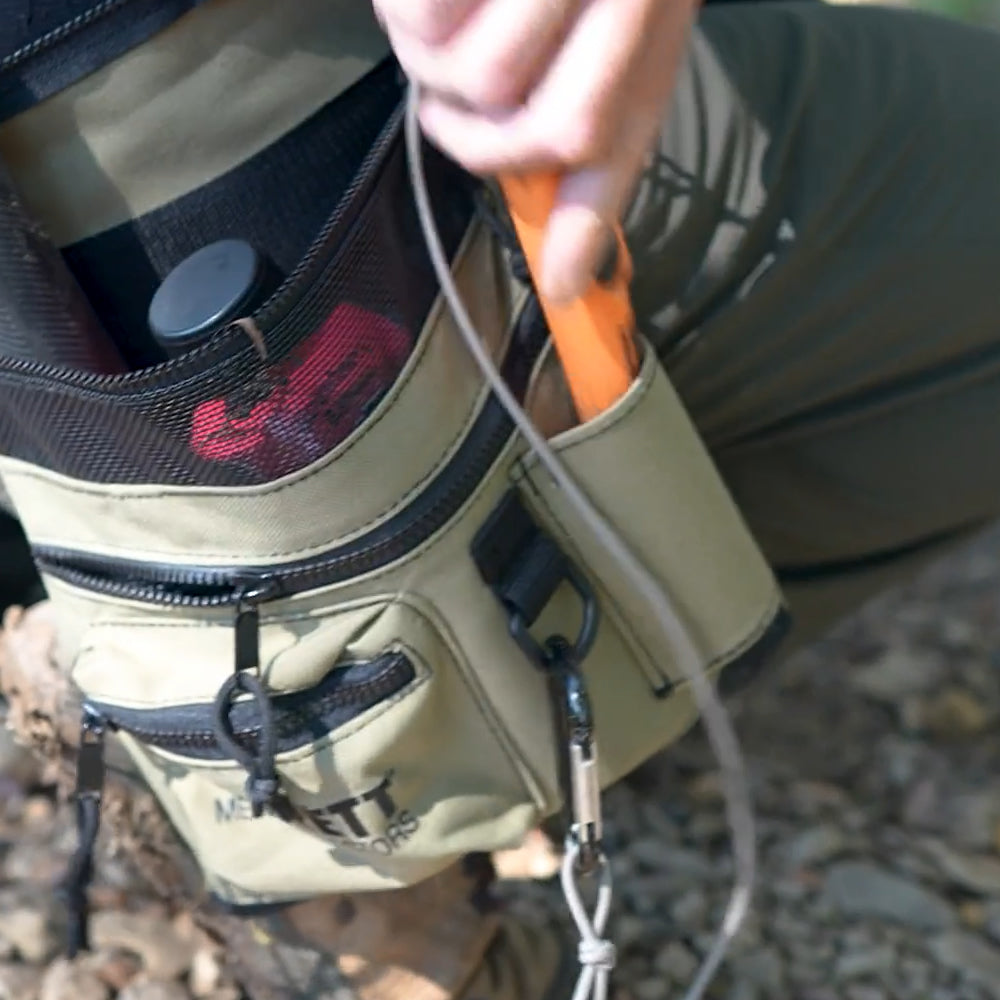 Garrett Metal Detecting Finds Pouch – All Terrain Dig Bag with Belt and Drain Holes