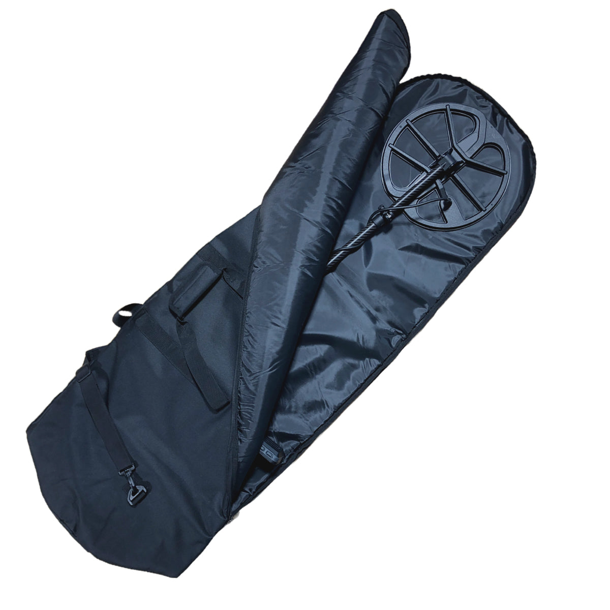 DragonXT 53" XL Padded Metal Detector Carry Bag – Black Travel Case