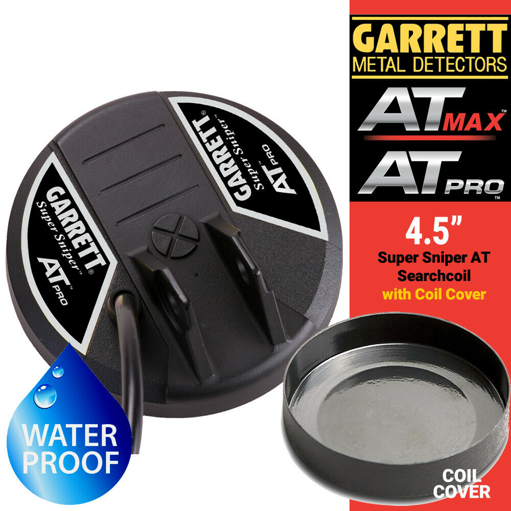Garrett AT Series 4.5" Super Sniper Submersible Coil with Cover