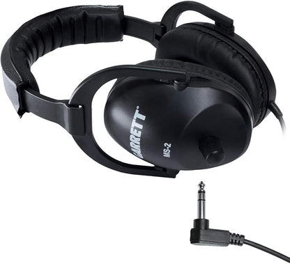 Garrett MS-2 Headphones with 1/4" Audio Jack – Ideal for ACE Metal Detectors