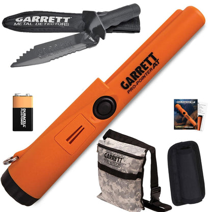 Garrett ProPointer AT Pinpointer with Garrett Edge Digger & Camo Digger's Pouch