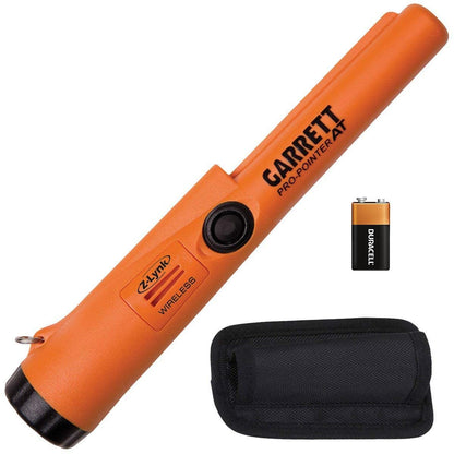 Garrett AT MAX with 2 Coils, Waterproof Headphones & Pro-Pointer AT Z-Lynk Pinpointer