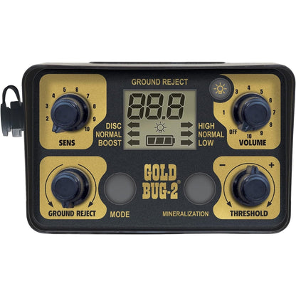 Fisher Gold Bug 2 Metal Detector with 6.5" Coil – Best for Gold Prospecting