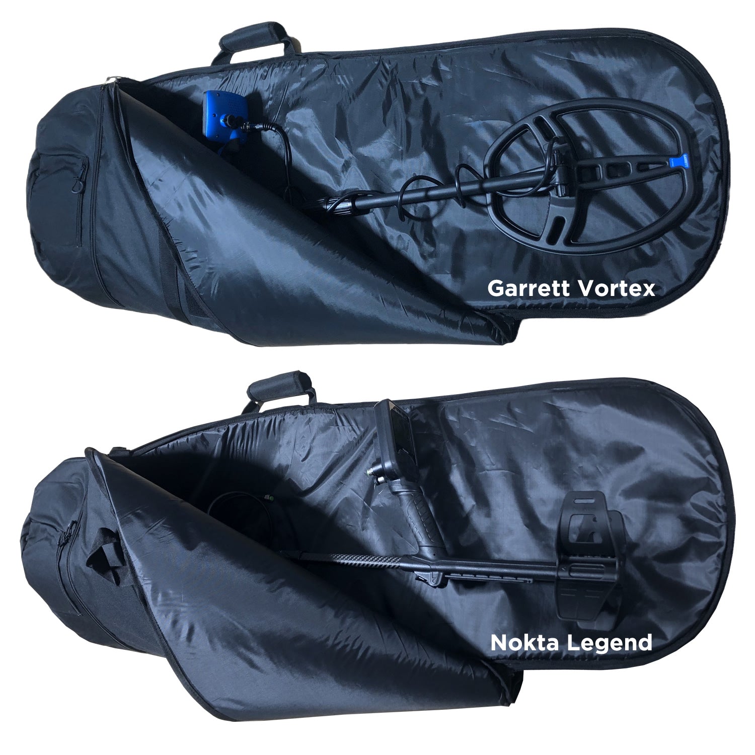 DragonXT 53" XL Padded Metal Detector Carry Bag – Black Travel Case