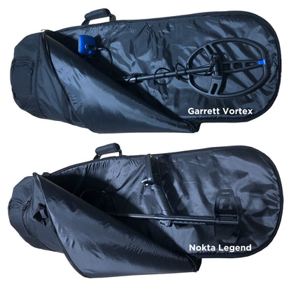 DragonXT 53" XL Padded Metal Detector Carry Bag – Black Travel Case
