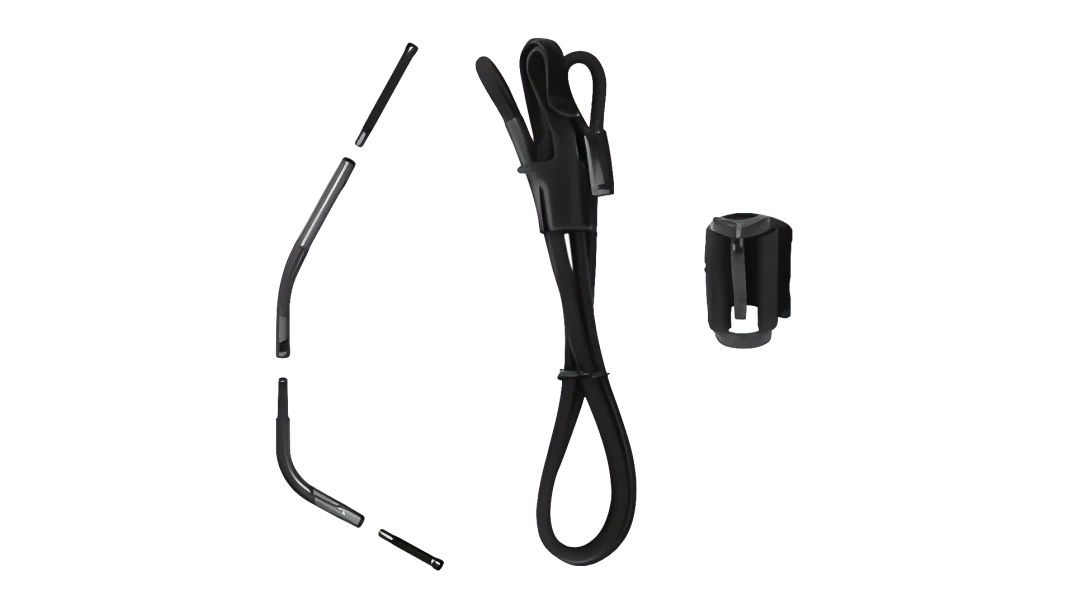 Minelab Parts Kit for Pro-Swing 45 Harness – Includes J-Strut, Bungee Cord & Shaft Strap