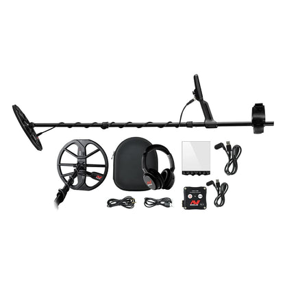 Minelab Equinox 800 Metal Detector - Waterproof, Multi-Frequency, 11” DD Coil & 2 Coil Package