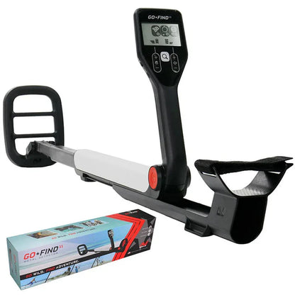 GO-FIND 11 by Minelab – Beginner Metal Detector with Waterproof 8-Inch Coil