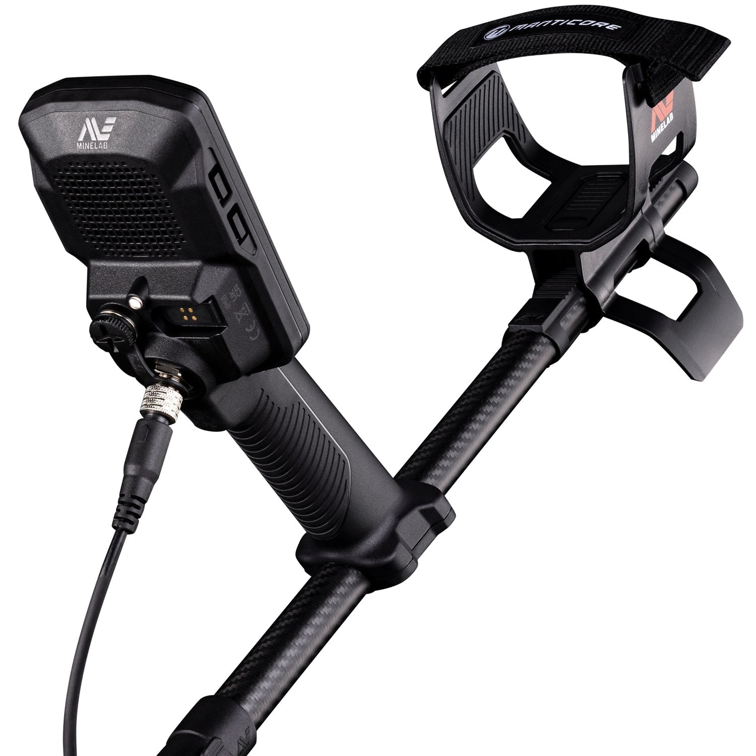 Minelab Manticore Multi-Frequency High Power Waterproof Metal Detector with M9 Coil & Backpack