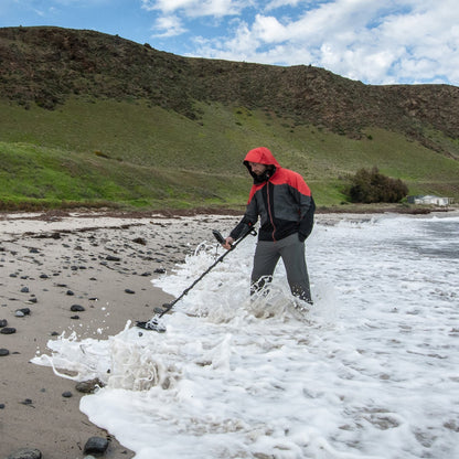Minelab Manticore Multi-Frequency High Power Waterproof Metal Detector with M9 Coil & Backpack