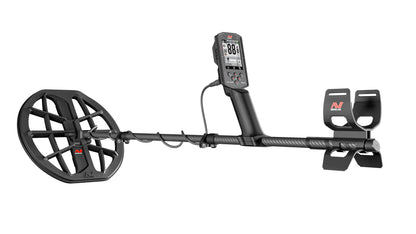 Minelab Manticore Multi-Frequency High Power Waterproof Metal Detector with M9 Coil & Backpack
