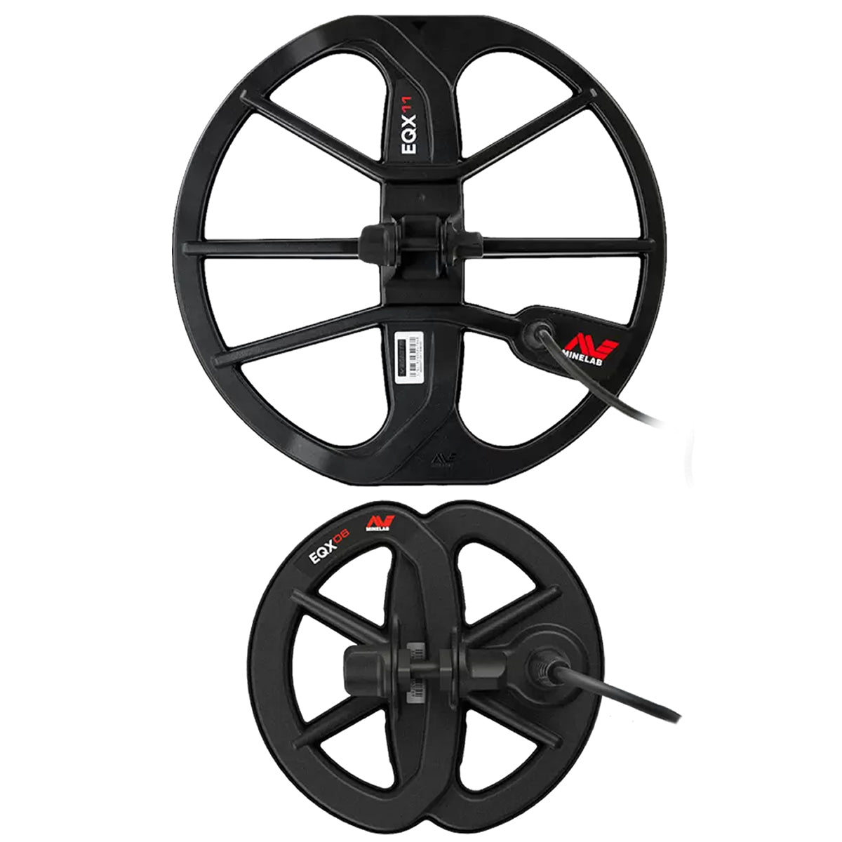 Minelab Equinox 900 Waterproof Multi-Frequency Metal Detector with 11" DD Coil, 6" DD Coil & Backpack