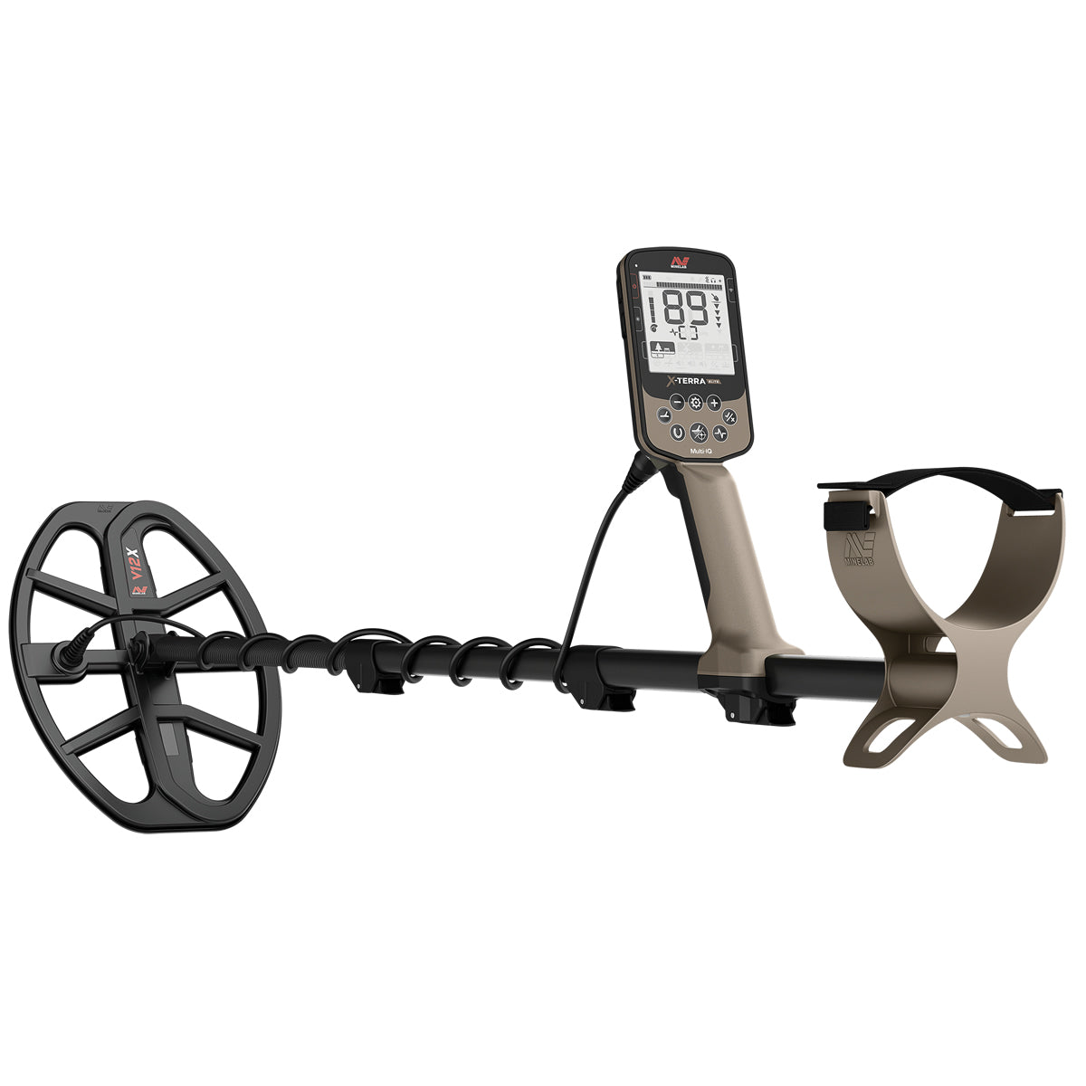 Minelab X-Terra Elite 2 Coil Expedition Pack Multi-Frequency Waterproof Metal Detector with Wireless Headphones & Backpack