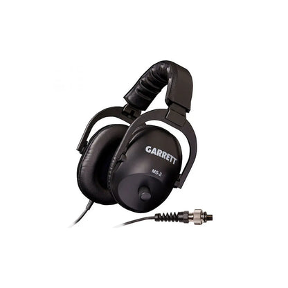 Garrett MS-2 Headphones with 2-Pin AT Connector – Compatible with AT Pro, AT Max & AT Gold Metal Detectors