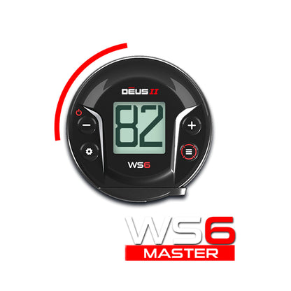 XP Deus II WS6 Master FMF Metal Detector – 9" Coil