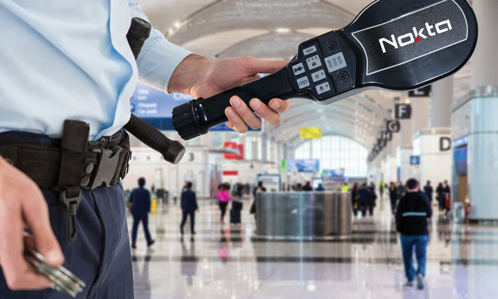 Nokta NMS30 Waterproof Rechargeable Handheld Security Metal Detector Wand