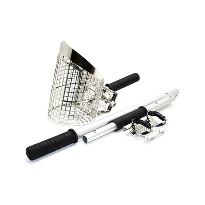Nokta Premium Collapsible Sand Scoop with Long Handle for Travel