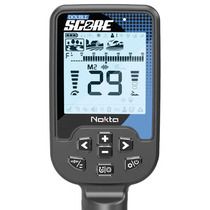 Nokta Score 2 Multi-Frequency Detector – Full Detection Kit with AccuPOINT, Digger, Carry Bag & Cap