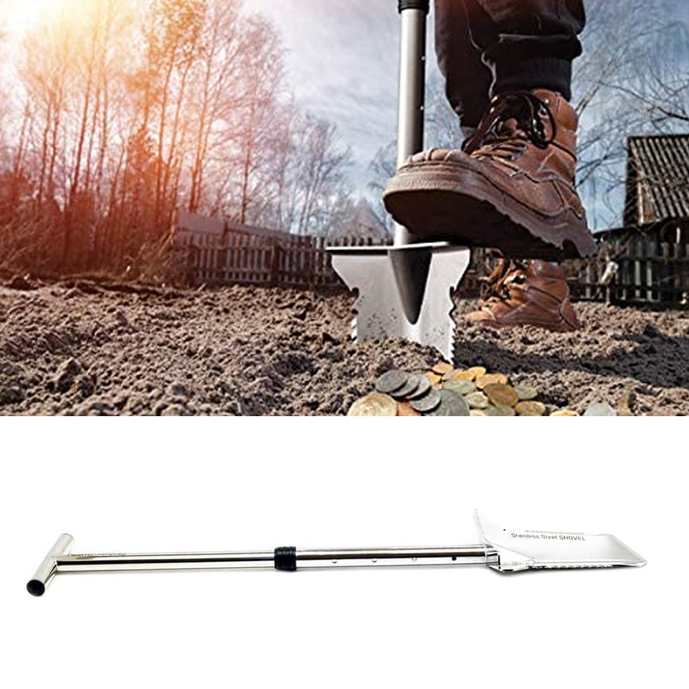 Nokta Stainless Steel Digging Tool – Premium Shovel for Treasure Hunting