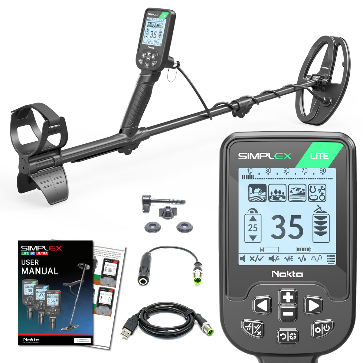 Nokta Simplex LITE Waterproof Metal Detector