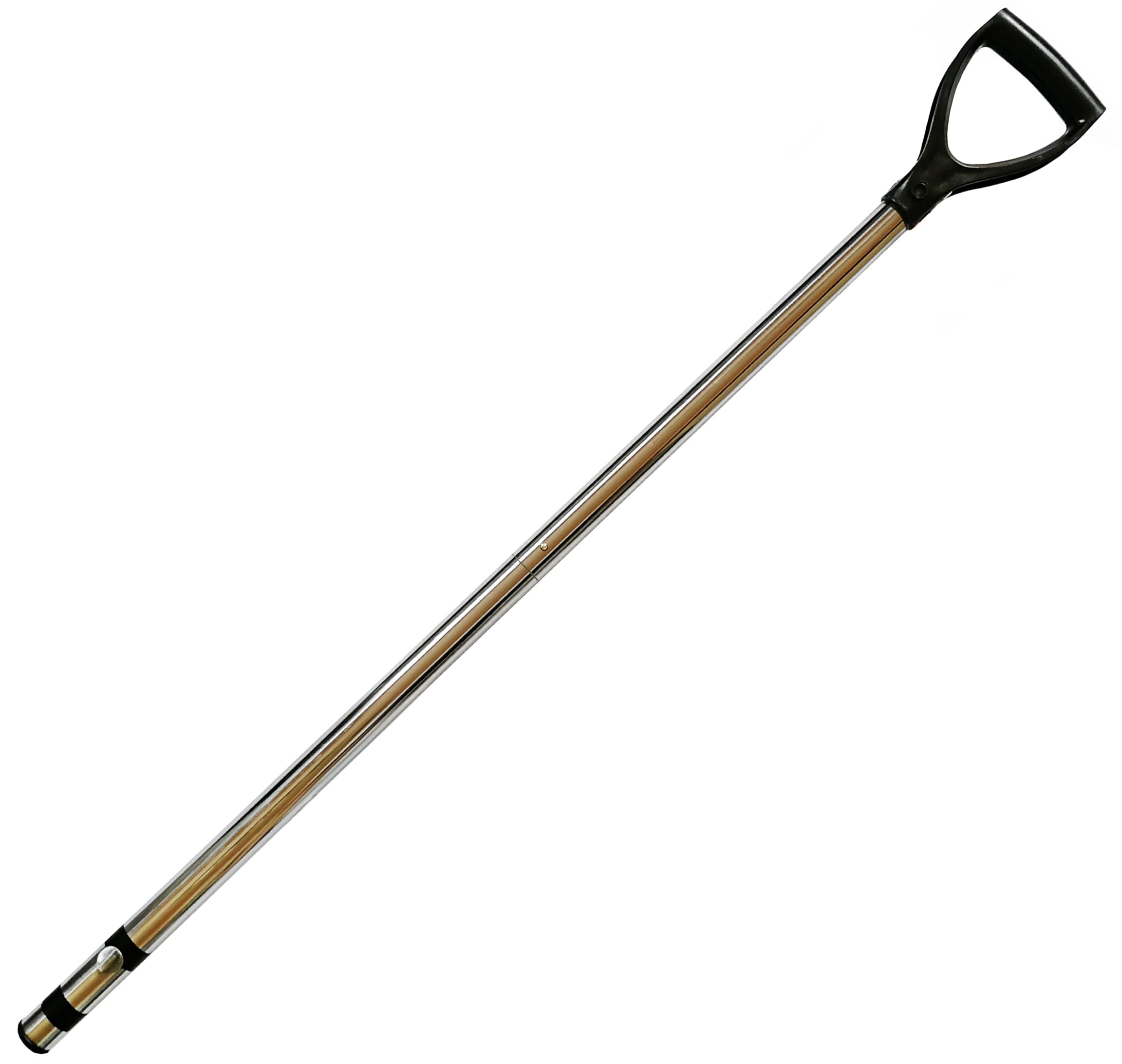 DragonXT Large & Strong Travel Stainless Steel Long Pole for Sand Scoop