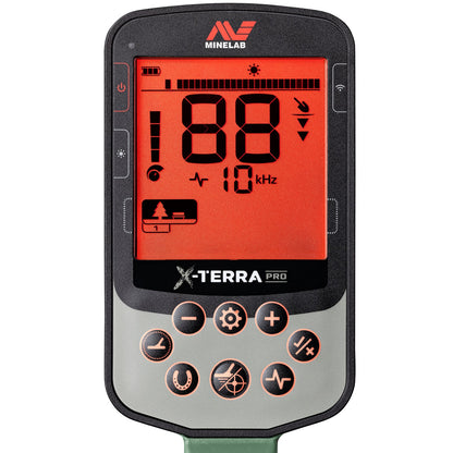 Minelab X-Terra Pro Waterproof Metal Detector with ML-85 Wireless Headphones & Pro-Find 40 Pinpointer