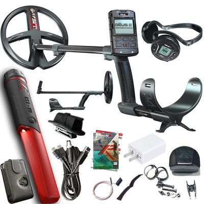 XP Deus II FMF Metal Detector with 9" Coil & MI-6 Pinpointer